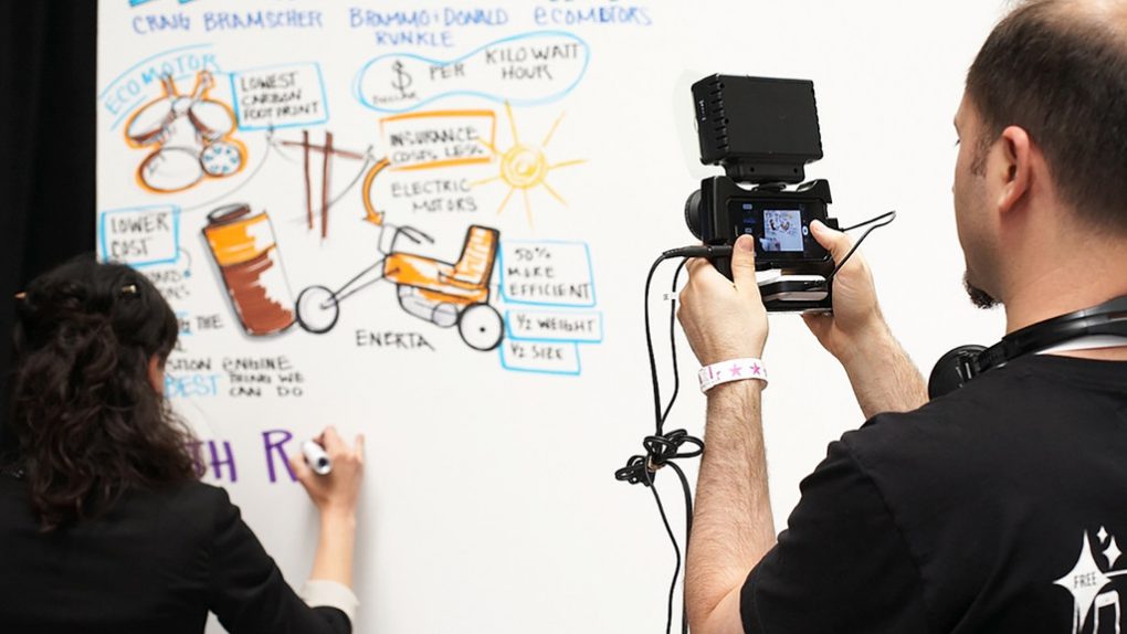 Animated drawing video by ImageThink