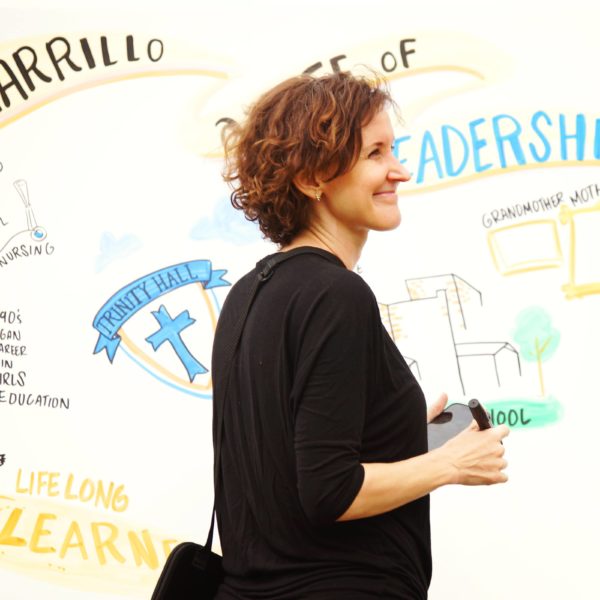 ImageThink Founder and CEO Nora Herting leads a facilitated session